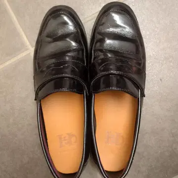 호킨스 스포츠 블랙 로퍼 합성 피혁 25cm