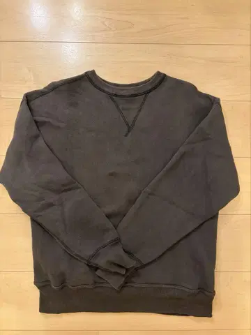 Warehouse Lot401 무지 다크 브라운 맨투맨 40