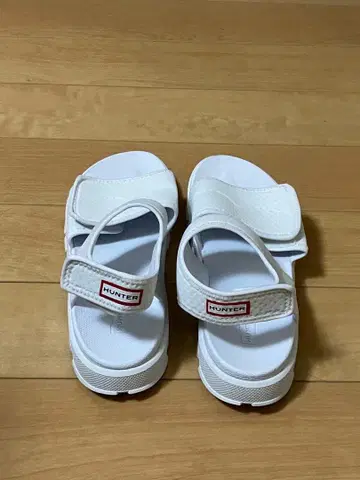 HUNTER 헌터 아웃도어 샌들 화이트 26cm