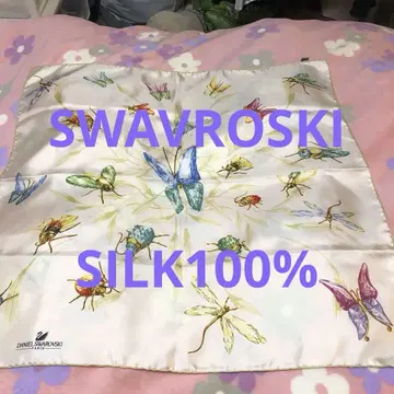 SWAROVSKI 실크 스카프