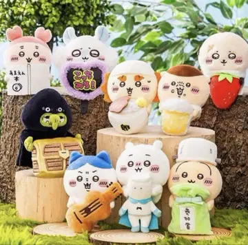 치이카와 (먼작귀) 데스크탑에서 지켜보는 걸이 봉제 인형 8세트