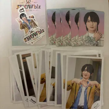 우치무라 소우타 공식 사진 프로필 카드 스티커 묶음 판매