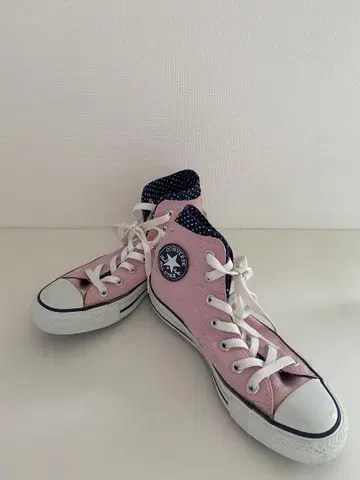 CONVERSE 핑크 하이컷 스니커즈