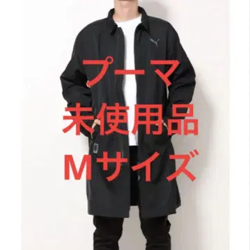 푸마 롱 코트 M 사이즈 블랙