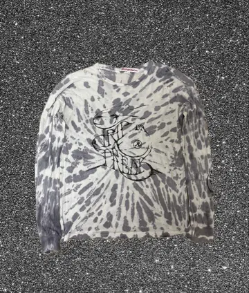 00s Richardson 타이 다이 롱 T 그래픽 2 M Y2K