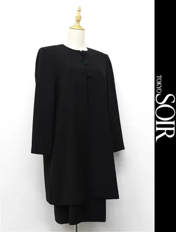 U319/TOKYO SOIR 셋업 11 블랙 포멀