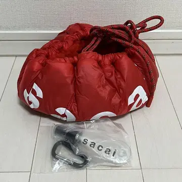 [레어] sacai(사카이) 리버서블 보아/플리스 숄더백