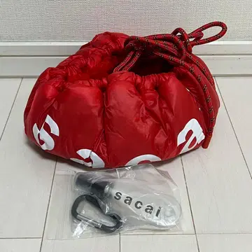 [레어] sacai(사카이) 리버서블 보아/플리스 숄더백