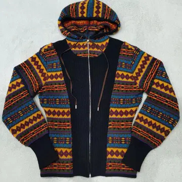 장폴고티에 JeanPaulGAULTIER 멀티 컬러 니트 후드티