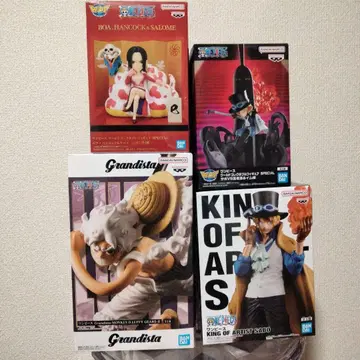 원피스 피규어 세트 루피&사보&핸콕