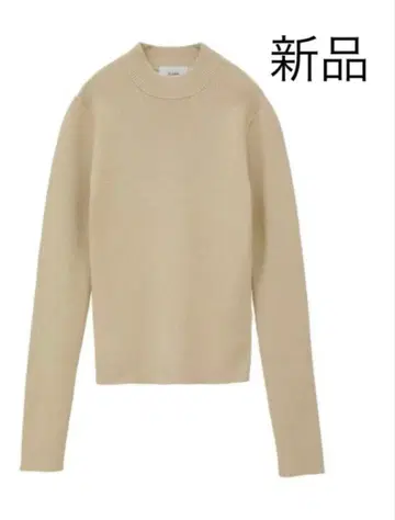 CLANE H/N RIB KNIT TOPS