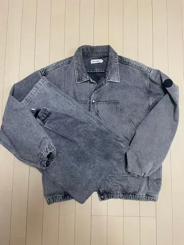 evisen 데님 세트업