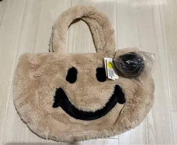 스마일리 페이스 퍼 토트백
