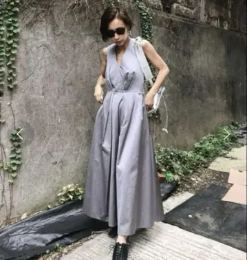 [ 새상품급 ] LADY TUCK FLARE DRESS AMERI