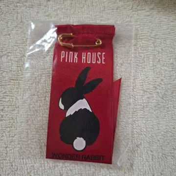 PINK HOUSE 토끼 핀 배지 새상품 브로치 토끼