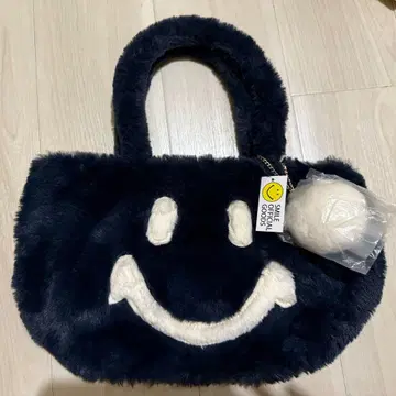 스마일리 페이스 퍼 토트백