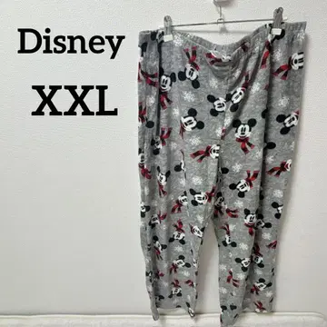 새상품급 Disney [ XXL ] 미키마우스 플리스 하의 그레이