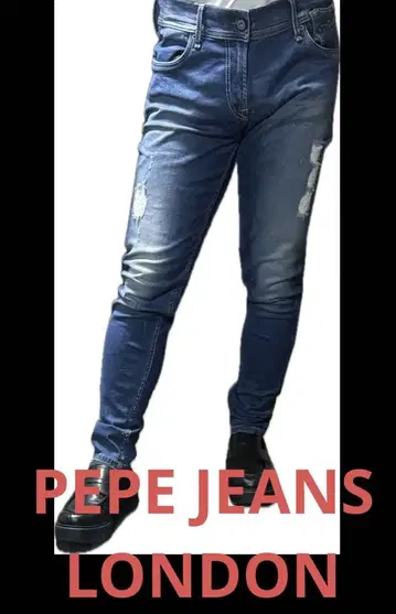 PEPE JEANS LONDON 페페 진스 런던 데미지 데님