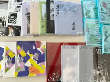 SEVENTEEN 앨범 묶음 판매
