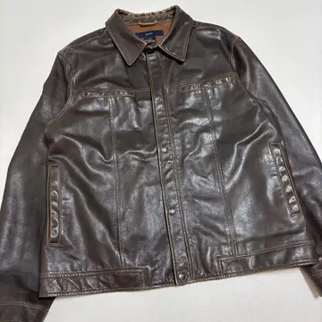 00s GAP 가죽 자켓 소가죽