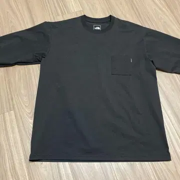 THE NORTH FACE 블랙 롱T셔츠