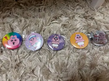 빤쮸토끼 캔 배지