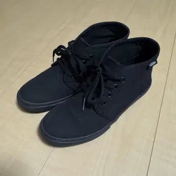VANS 처커 올 블랙 스니커즈