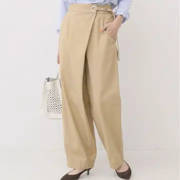 새상품 스픽 앤 스팬 랩 팬츠 치노 랩 커브 팬츠 치노 팬츠