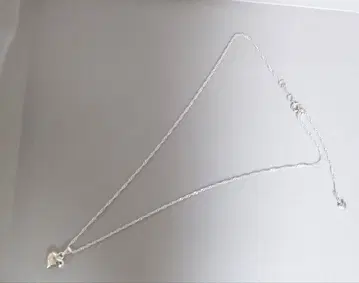 실버 925 하트형 펜던트 목걸이 인기 48cm