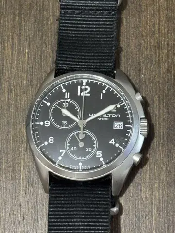 해밀턴 카키 파이롯트 크로노그래프 H765520 쿼츠