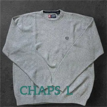 [ 세일 중 ] CHAPS 그레이 니트 스웨터 L 사이즈