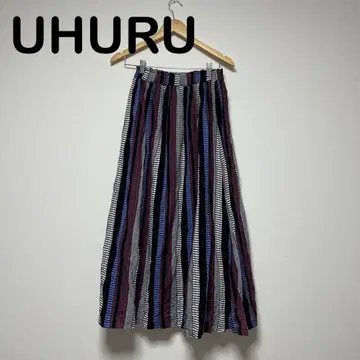 UHURU 프린트 전개 스커트