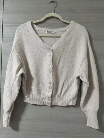 SNIDEL 아이보리 가디건