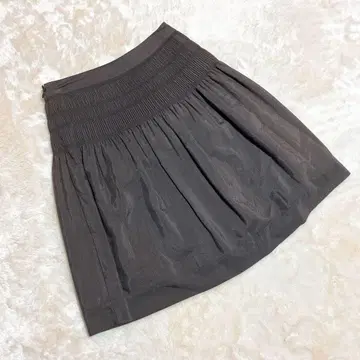 쿠미쿄쿠 * 온워드 카시야마 스커트 브라운 (1) 플레어