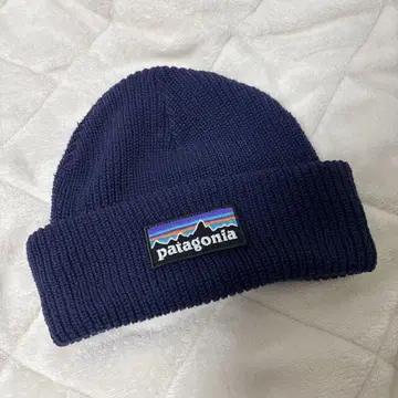 Patagonia 네이비 니트 모자