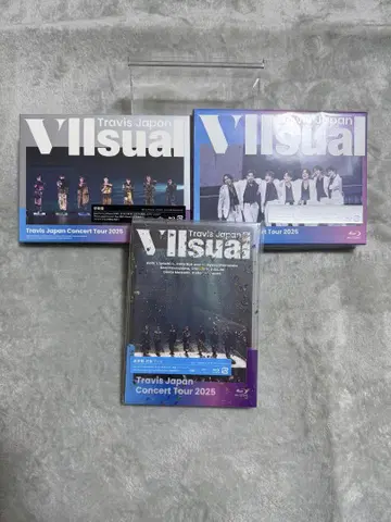 TravisJapan 콘서트 투어 VIIsual 블루레이