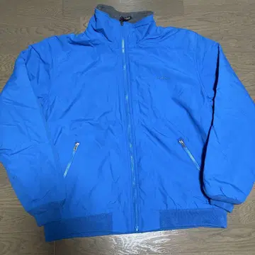 엘르엘르 웜 업 자켓 XL 미사용 스카이블루 LLBEAN