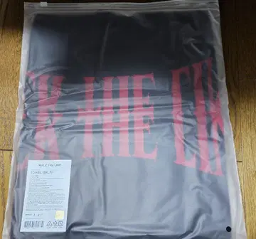 WALK THE LINE 히스 고안 굿즈 타월