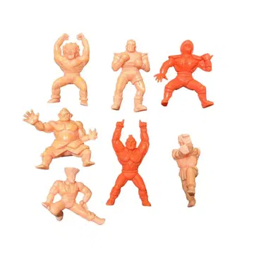 액션 피규어 7체 세트 스트리트 파이터 지우개