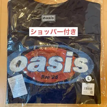 새상품 즉시 완판 오아시스 Oasis 로고 T셔츠 L 사이즈