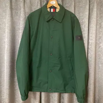 [컨디션 최상] TOMMY HILFIGER 테디 워크 자켓 그린 보아 M