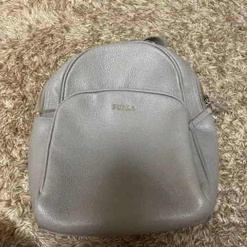 FURLA 그레이 가죽 백팩