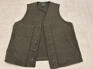 FILSON 울 베스트 XS 올리브 그린