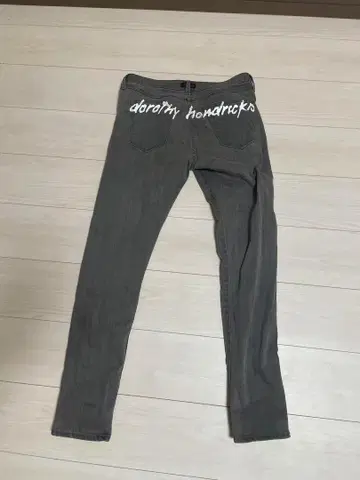 도로시 헨드릭스 그레이 슬림핏 데님