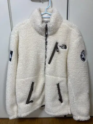 THE NORTH FACE 플리스 자켓 화이트
