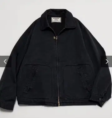 오버다이 페이드 가공 드리즐러 자켓