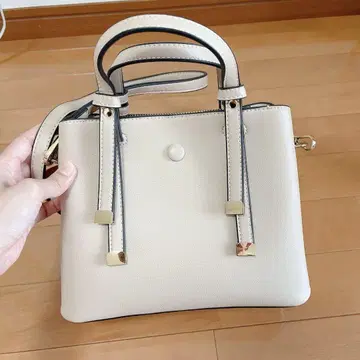 [ Edit Sheen ] 베이지 핸드백 탈부착 가능 숄더