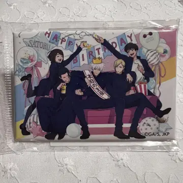 주술회전 회옥옥절 BIRTHDAY 스퀘어 캔뱃지 MAPPA