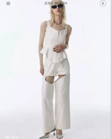 JOSE MOON 조제문 SLIM FRALE PANTS