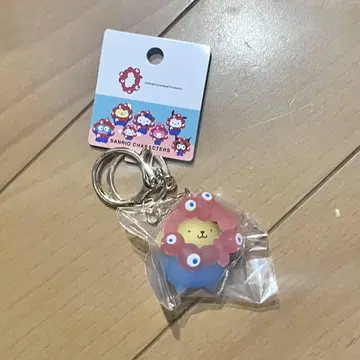 먀쿠먀쿠 변신 입체 마스코트 클리어 컬러 키링 폼폼푸딩